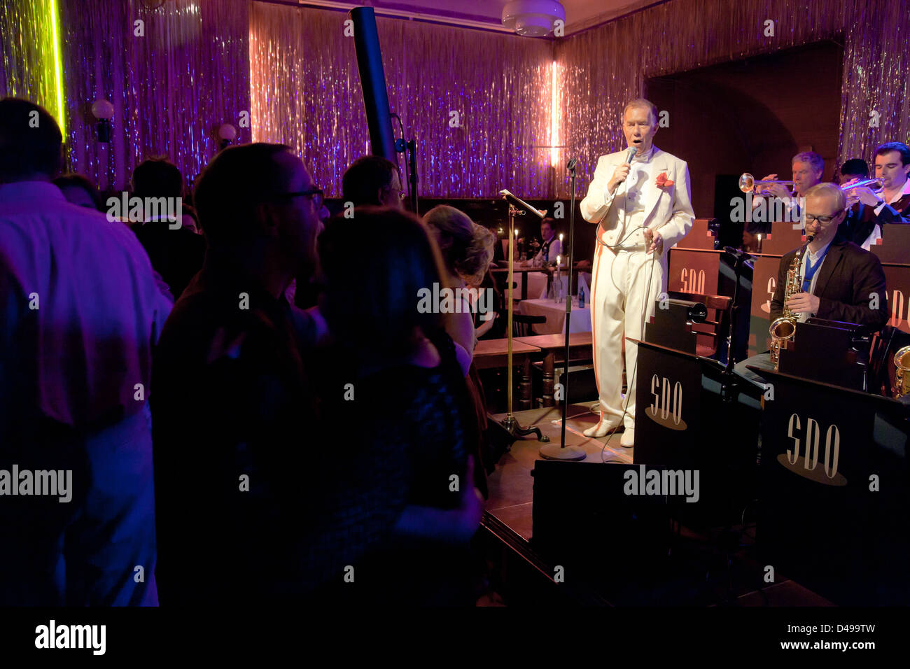 Berlin, Germany, Swing evening in Clärchens Ballhaus Stock Photo - Alamy