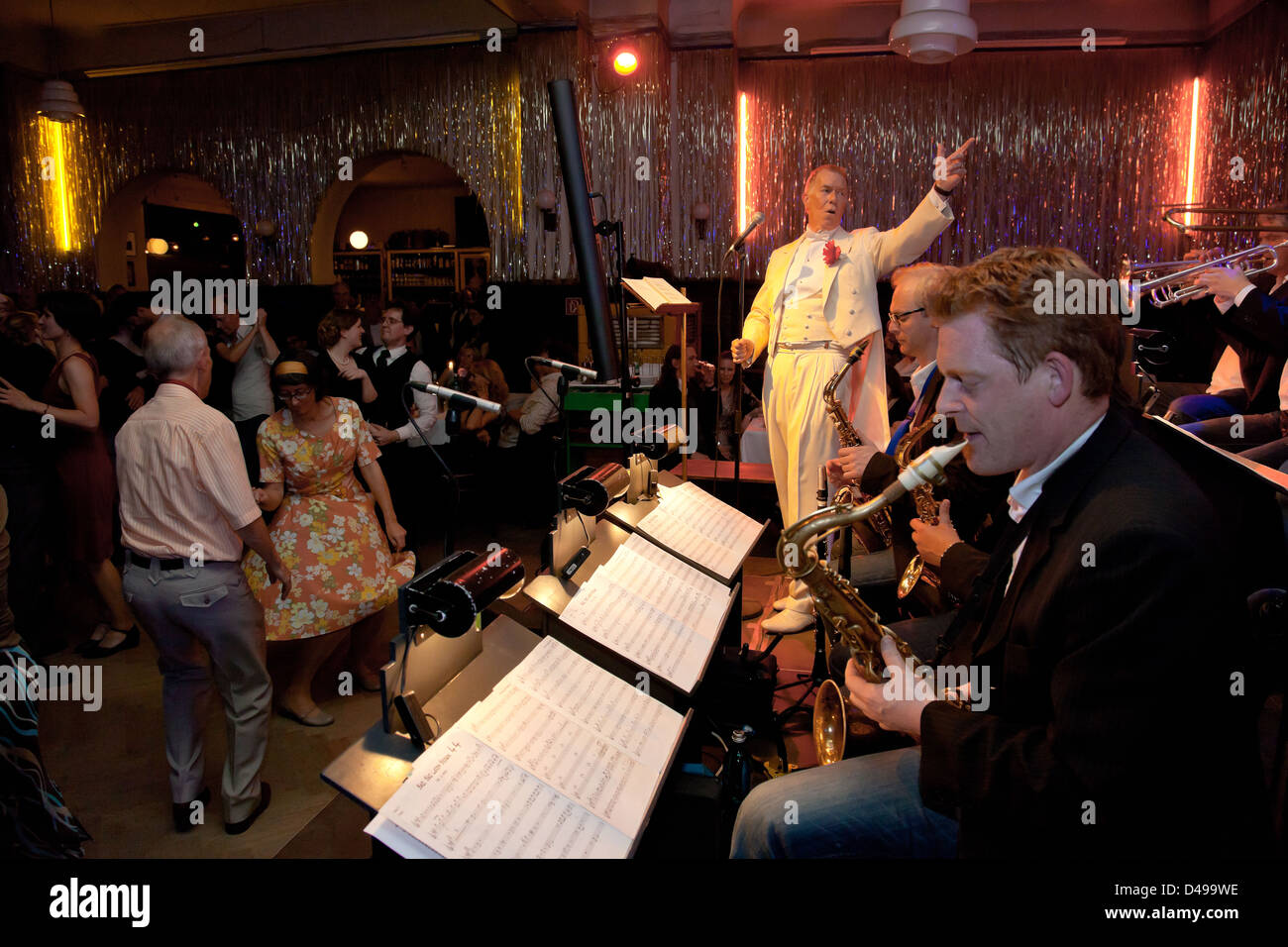 Berlin, Germany, Swing evening in Clärchens Ballhaus Stock Photo Alamy