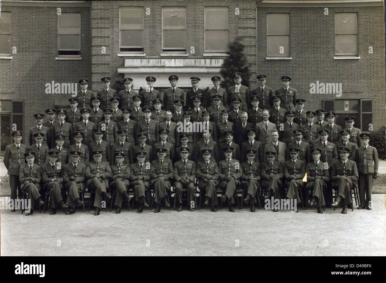 R.A.F. Station, Henlow - No. 13 Maintenance Unity - April 25th, 1944 Stock Photo
