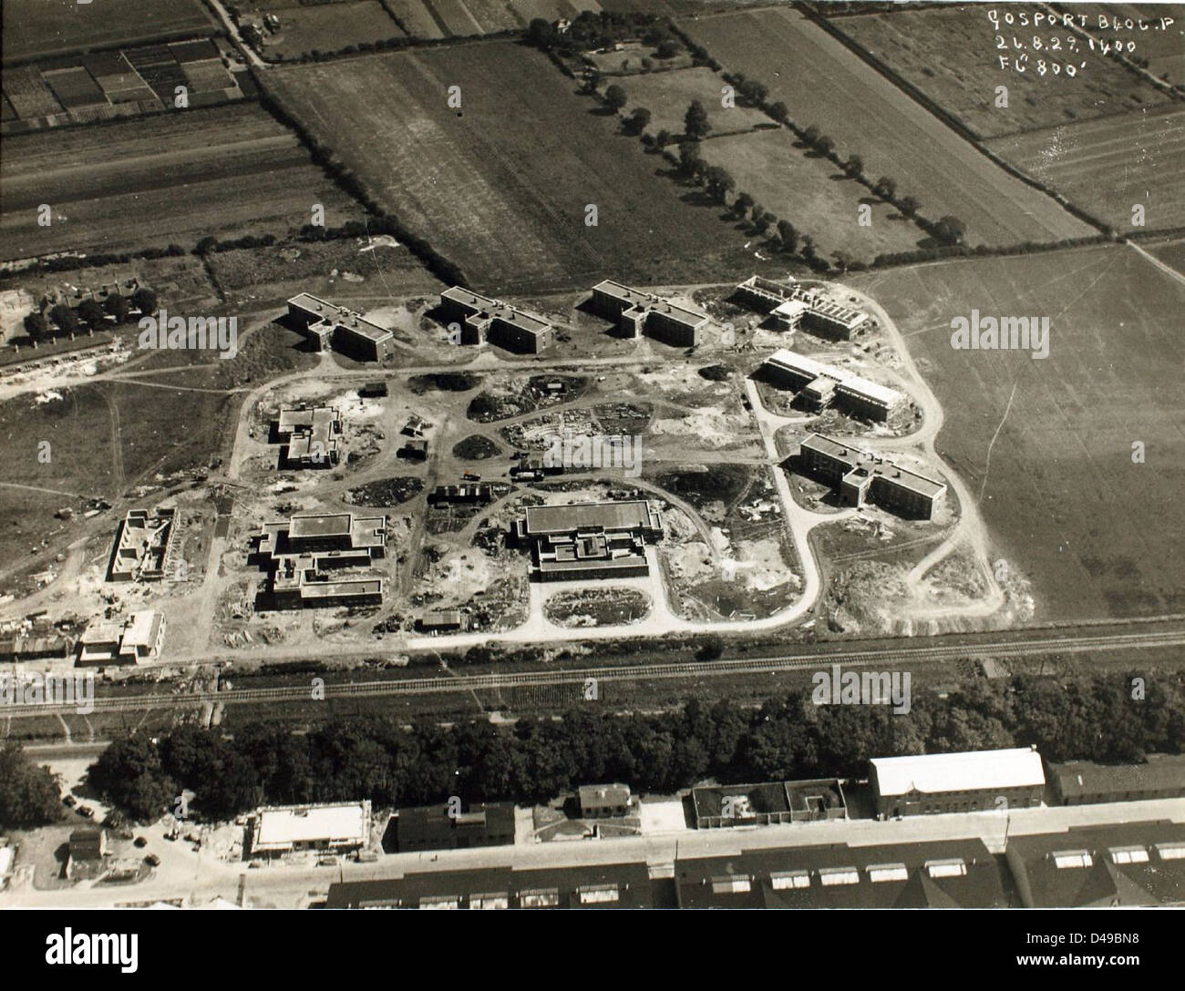 New barracks, Gosport Stock Photo Alamy