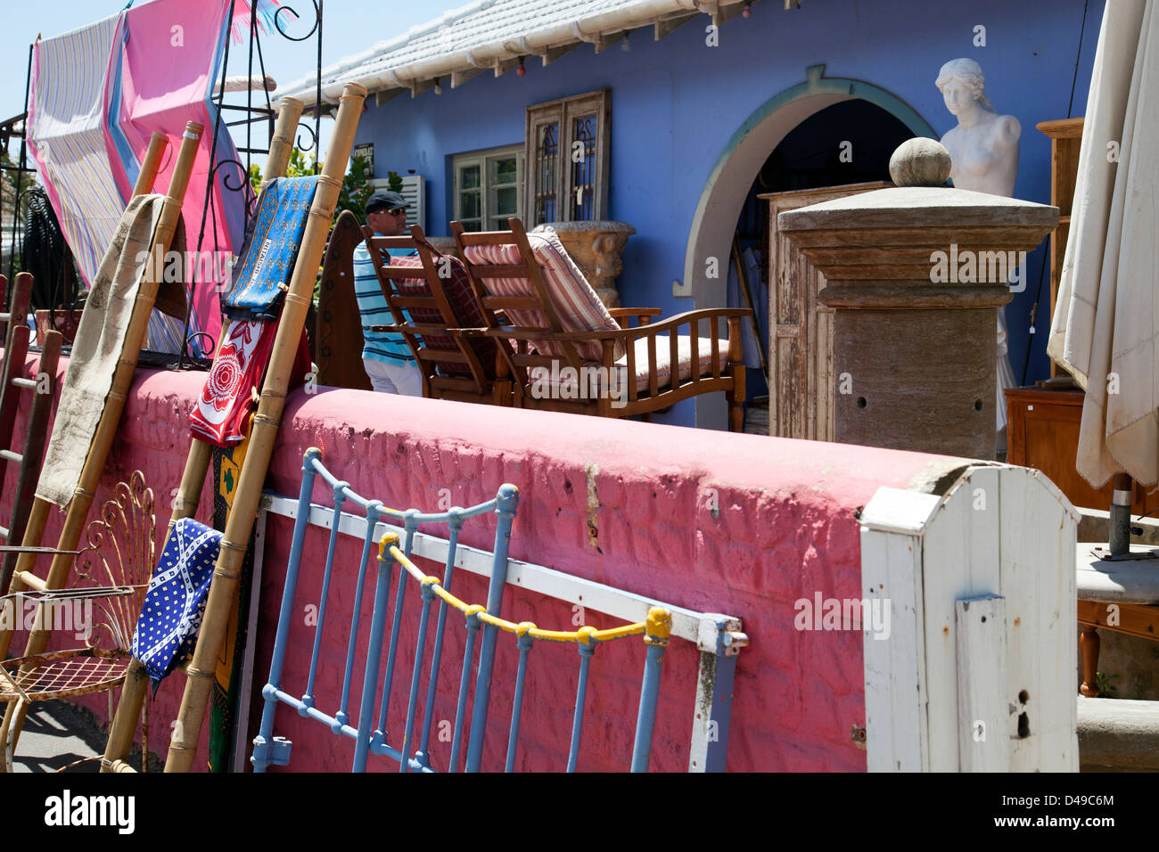 Kalk Bay Store with Goods on Patio along Main Road Western Cape