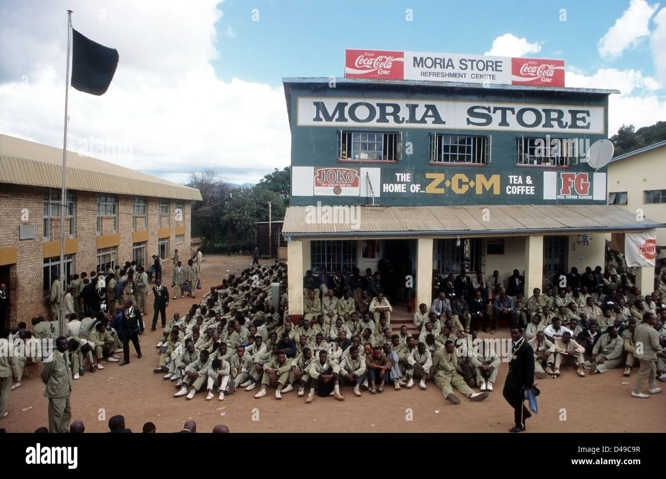 Polokwane, South Africa, in their uniforms disciples of Zion Stock Photo 54296979 Alamy