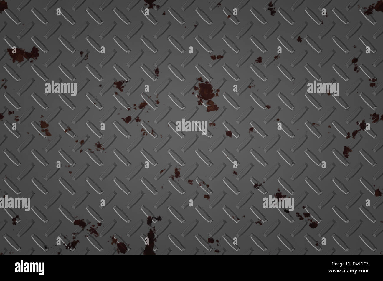 Rough metal surfaces with patches of rust. illustration Stock Photo - Alamy