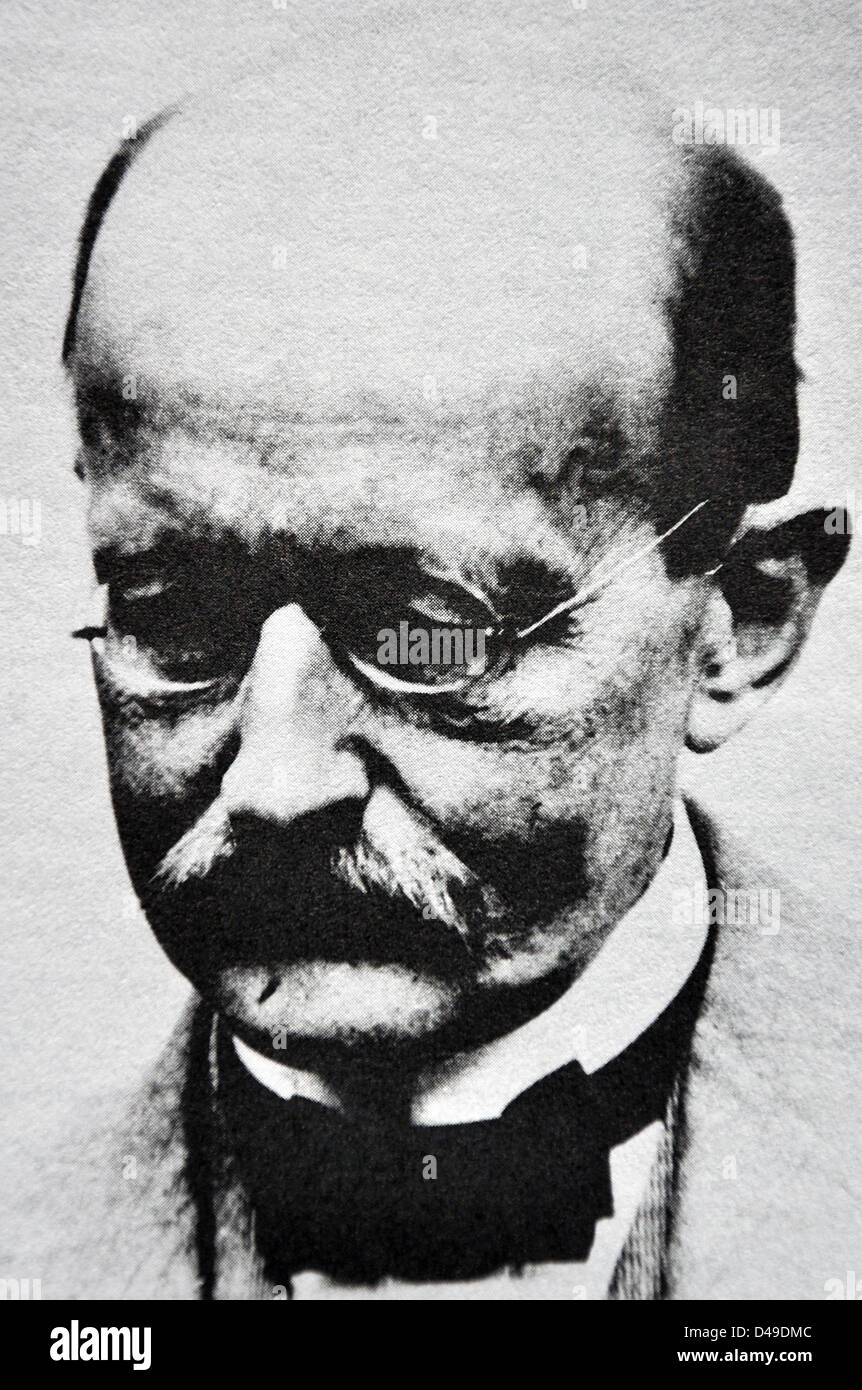 Max Karl Ernst Ludwig Planck, German theoretical physicist, Nobel Prize laureate Stock Photo