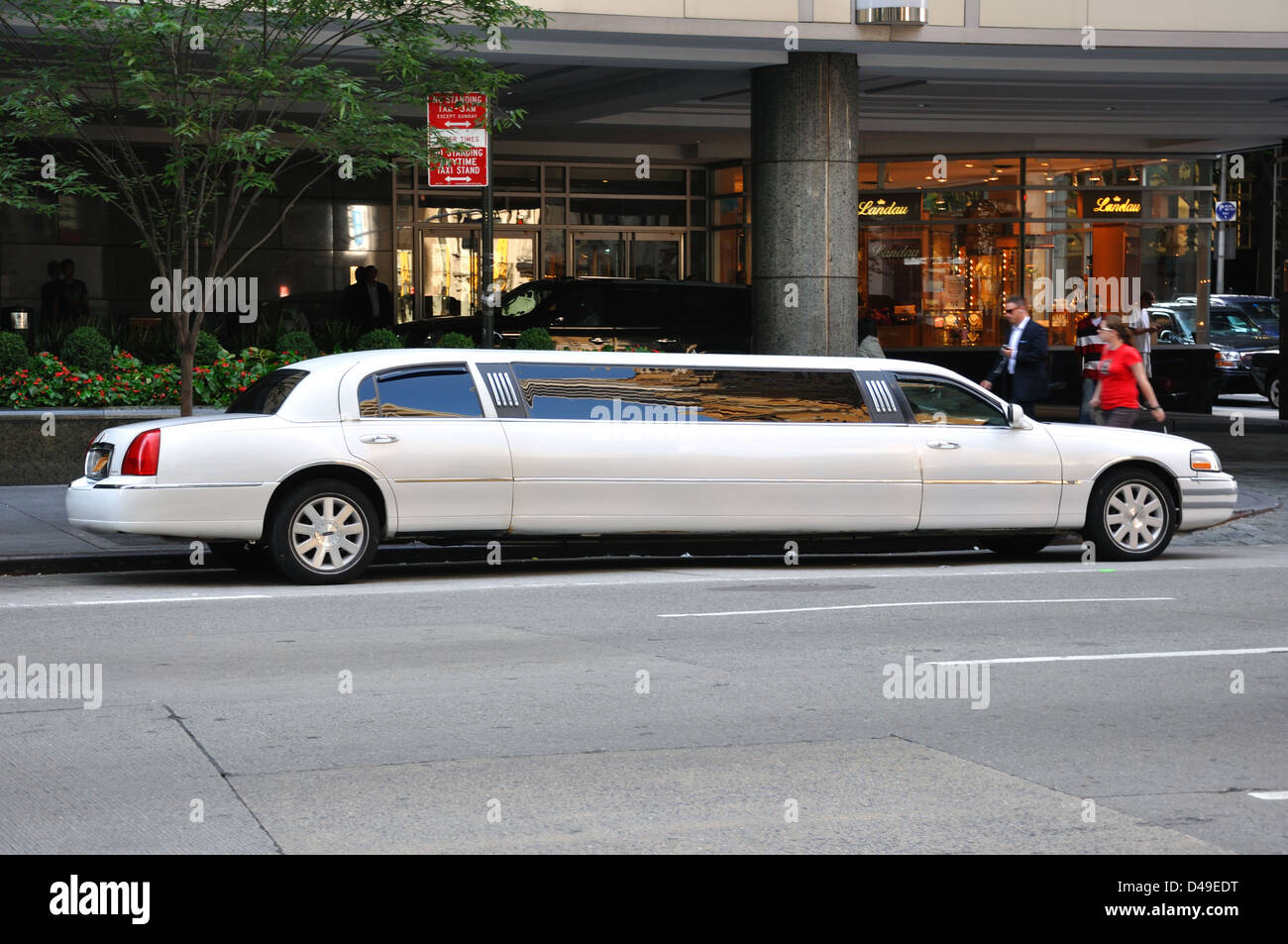Stretch Limousine, New York City, USA Stock Photo