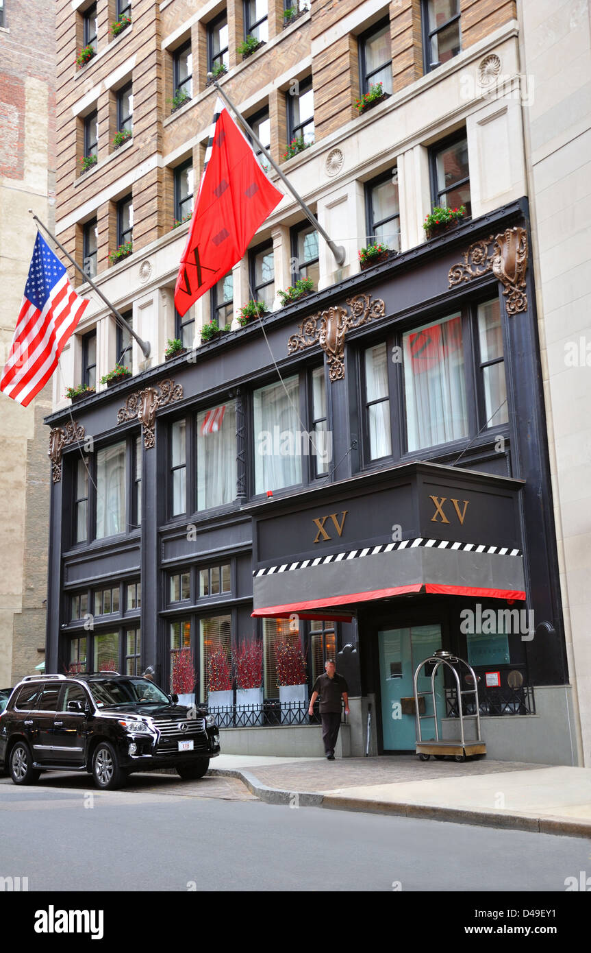 XV Beacon hotel, Boston, Massachusetts, USA Stock Photo - Alamy