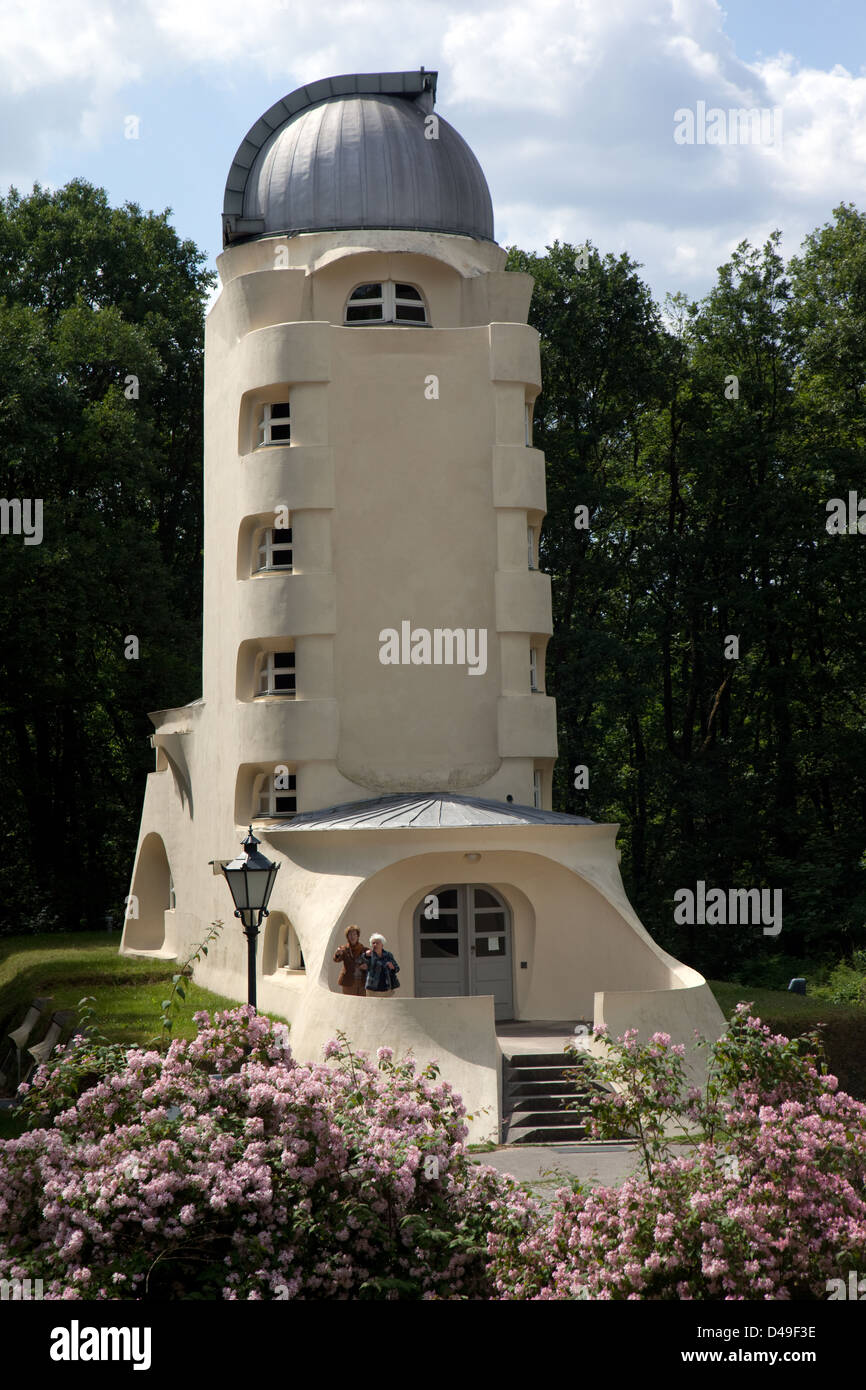 Potsdam, Germany, Solar Observatory Einstein Tower in the Albert Einstein Science Park Stock Photo