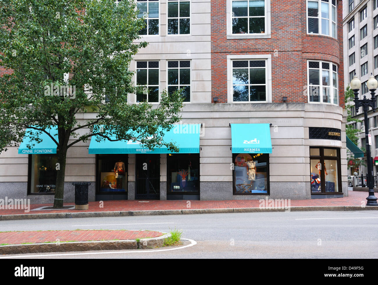 Hermes store, Boston, Massachusetts, USA Stock Photo Alamy