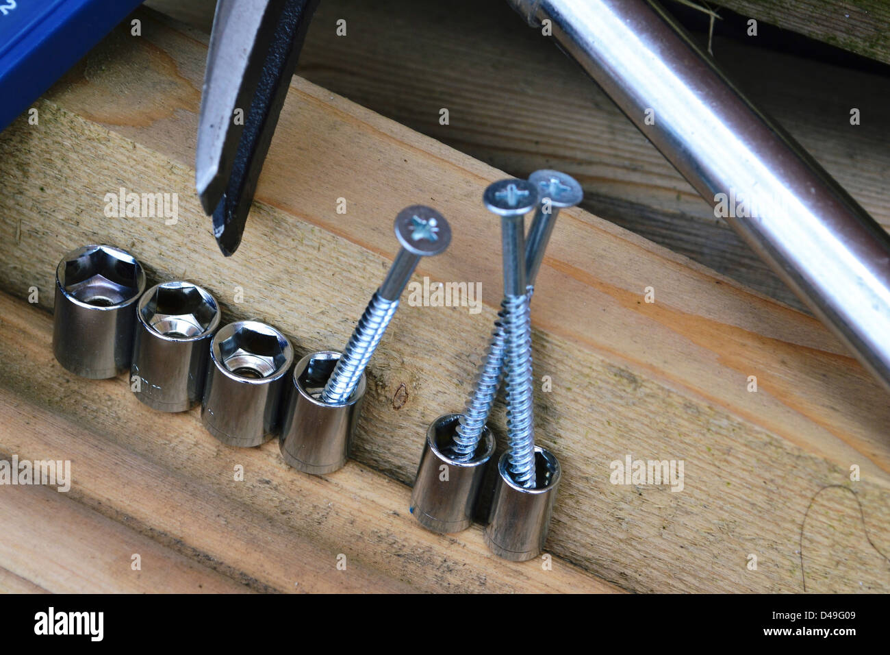 Screws in Bolts Stock Photo Alamy
