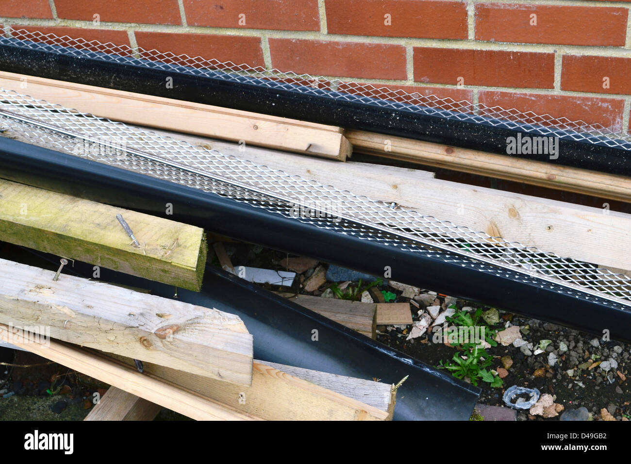 Various Building Materials Stock Photo Alamy