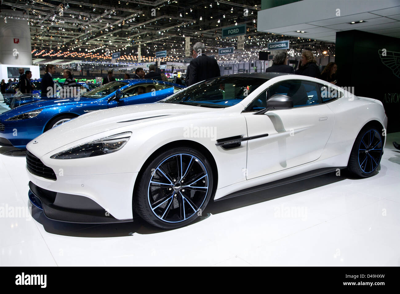 Aston Martin Q Vanquish. Geneva Motor Show 2013 Stock Photo