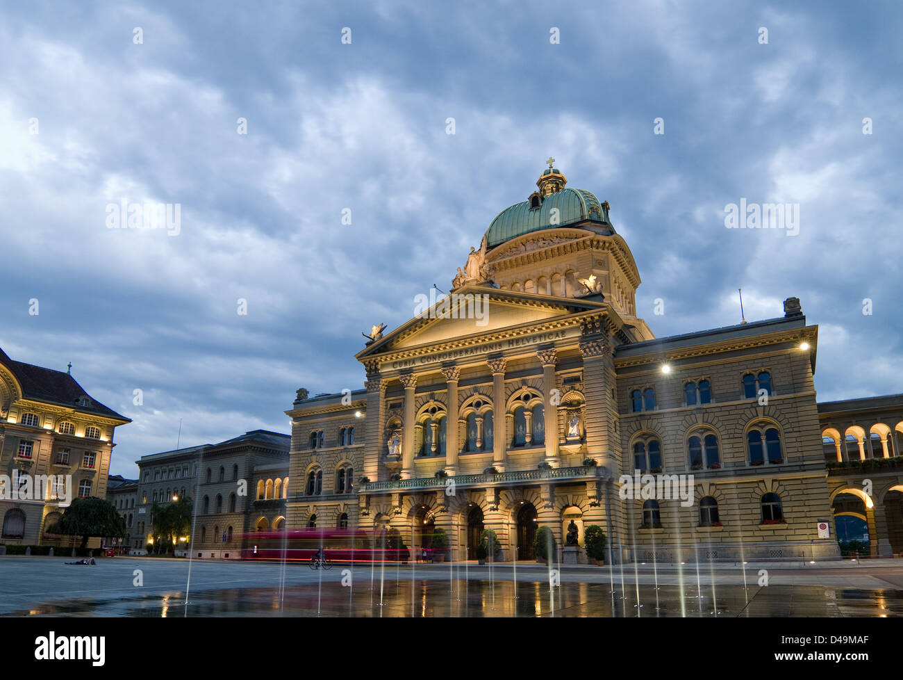 Federal Palace of Switzerland Stock Photo