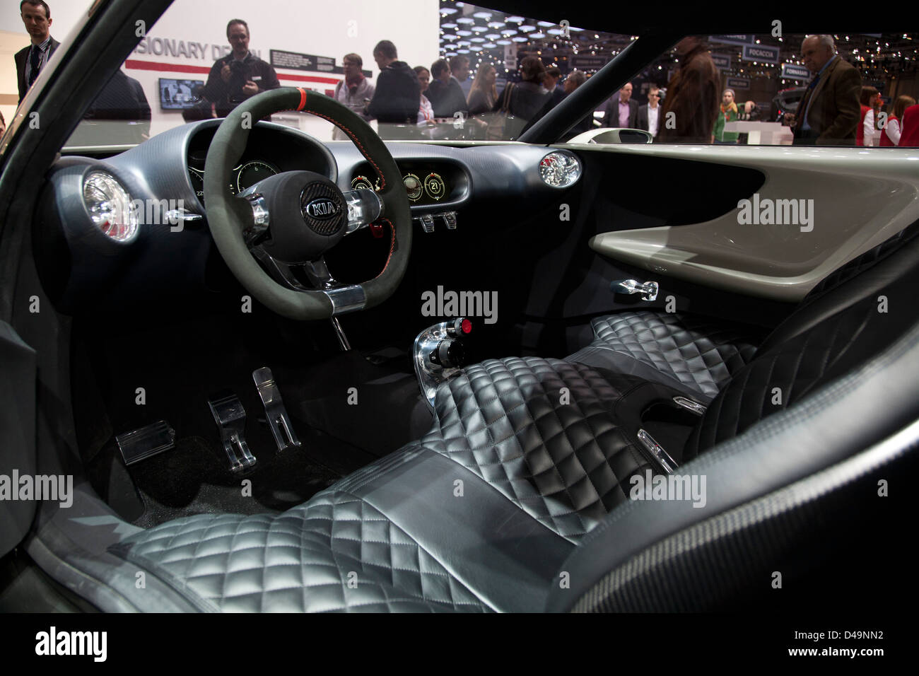 Kia Provo at Geneva Motor Show 2013 Stock Photo