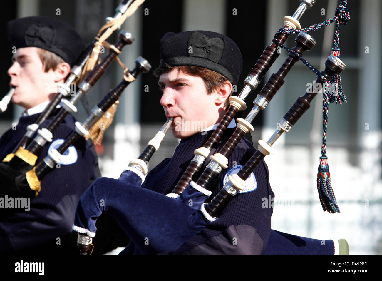 Bagpipe marching hires stock photography and images Alamy