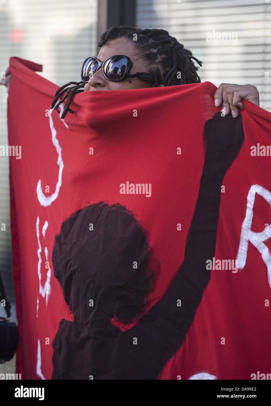 Women protests during march hi-res stock photography and images - Alamy