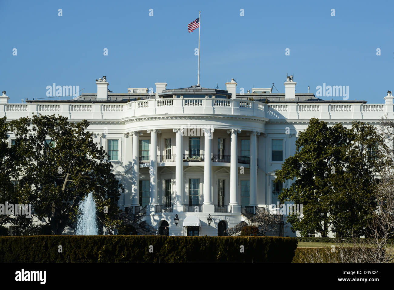 The white house washington dc sky hi-res stock photography and images ...