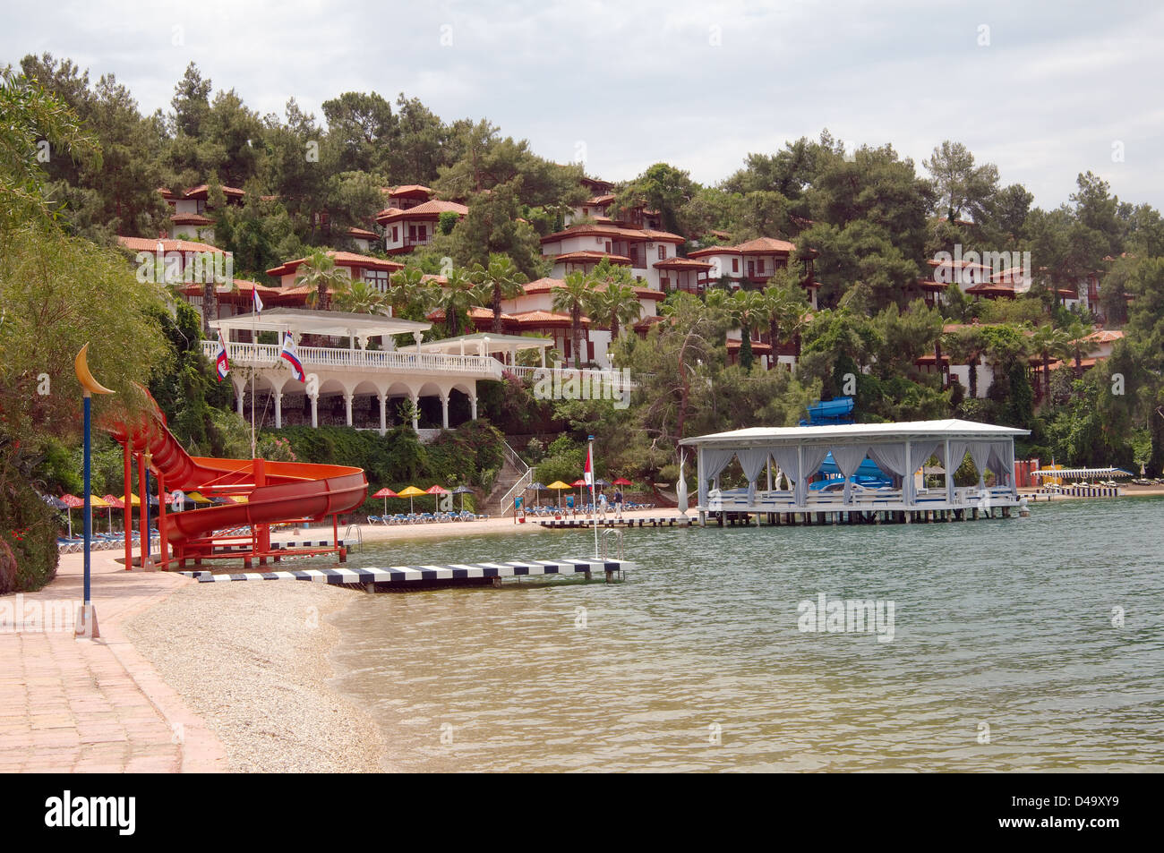 hotel MARITIM GRAND AZUR, Fethiye, Muğla Province, Turkey Stock Photo
