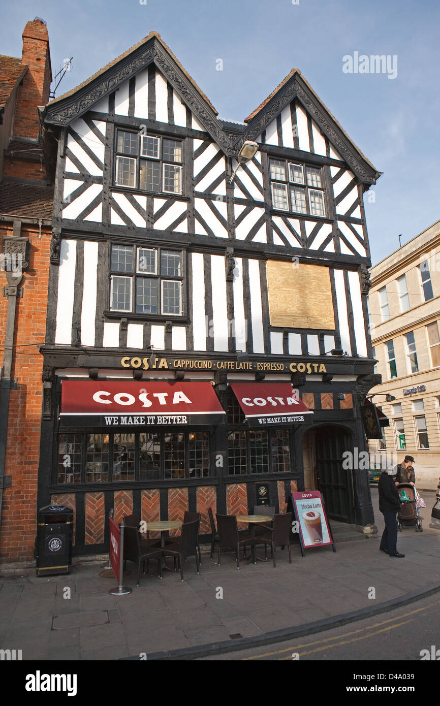 Costacoffee shop in Bowness on Windermere in the Lake District Stock