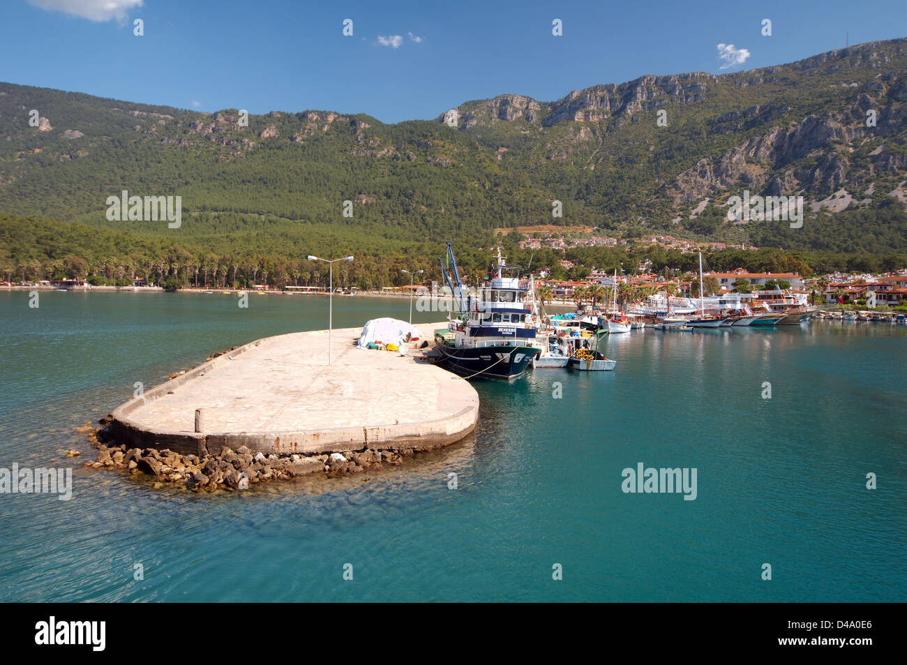 boat, Marmaris, Muğla Province, Turkey, Western Asia Stock Photo