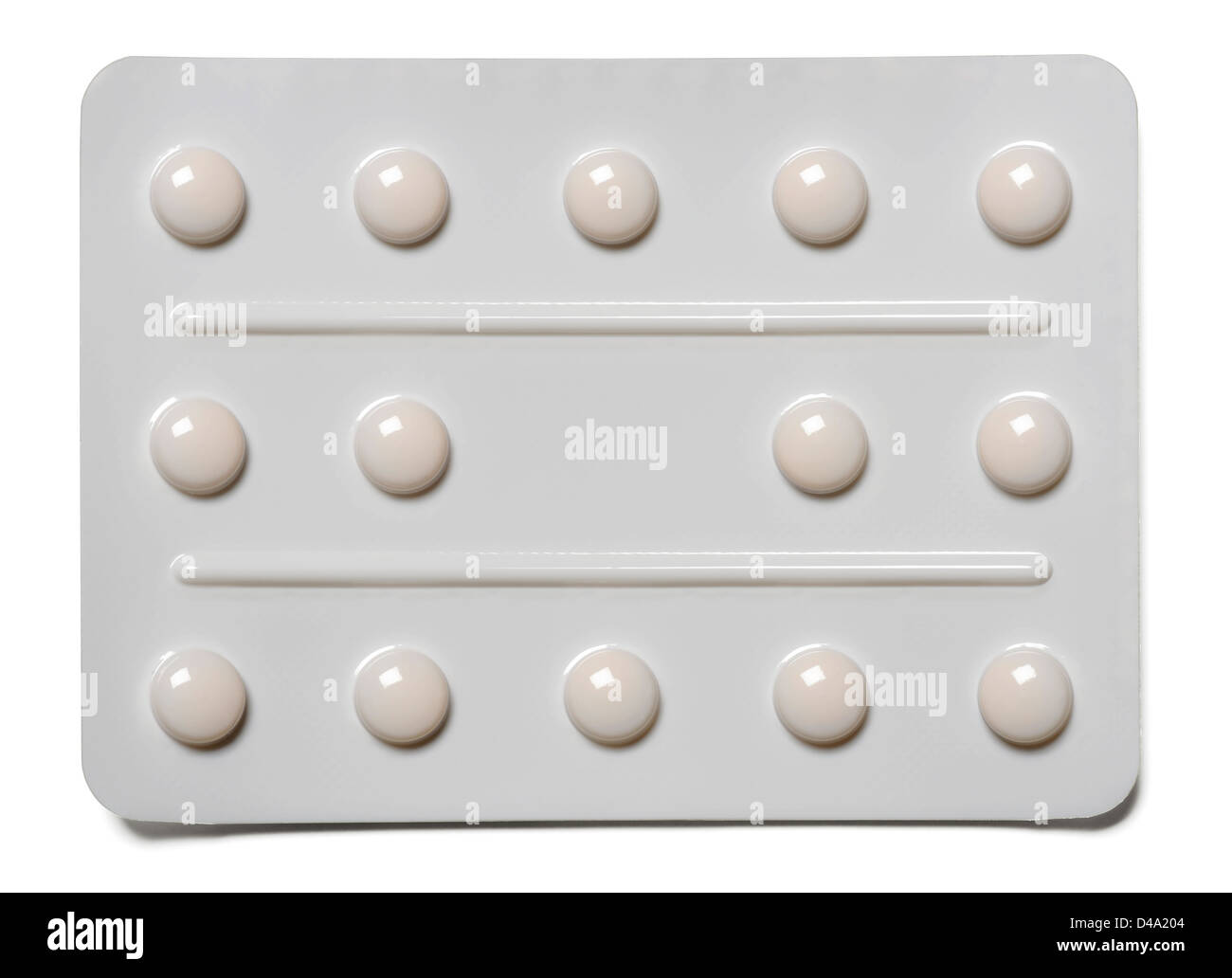 Blister packet of 14 tablets Stock Photo Alamy