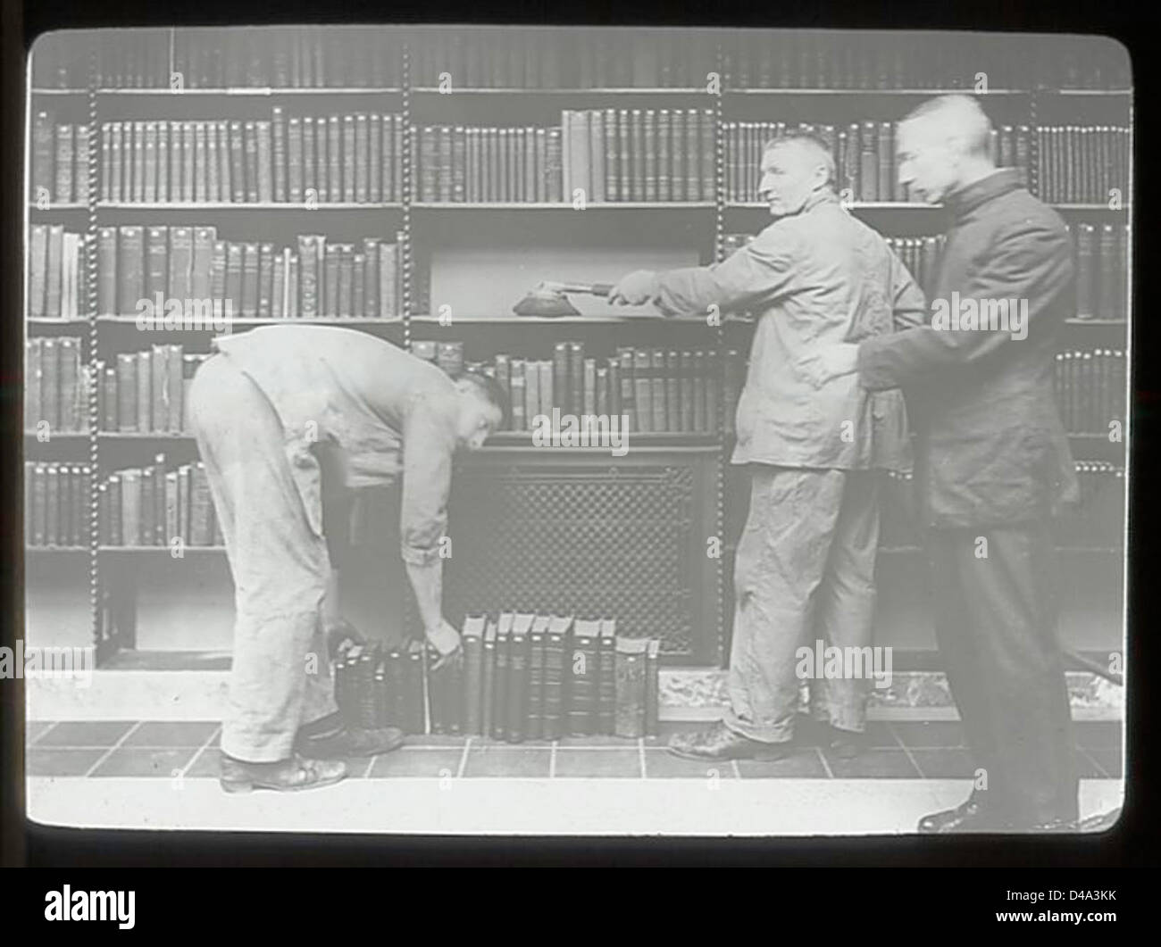 Identifier dusting interior men newyork newyorkpubliclibrary shelves