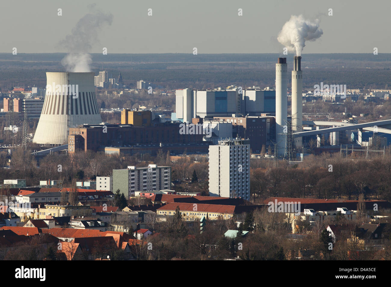 Berlin, Germany, the power plant Reuter West Berlin-Siemensstadt Stock  Photo - Alamy