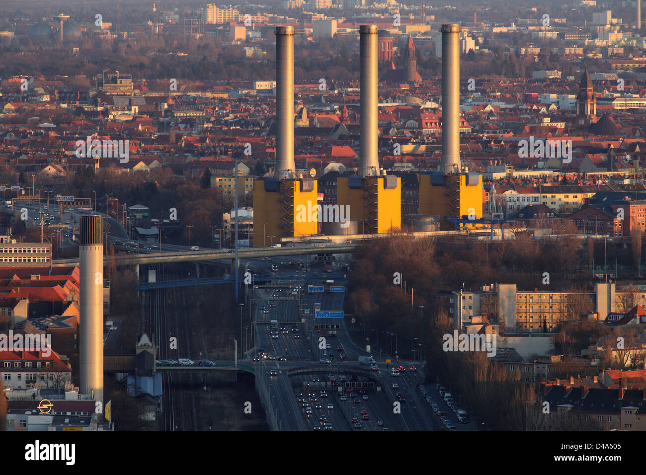 District heating germany road hi-res stock photography and images - Alamy