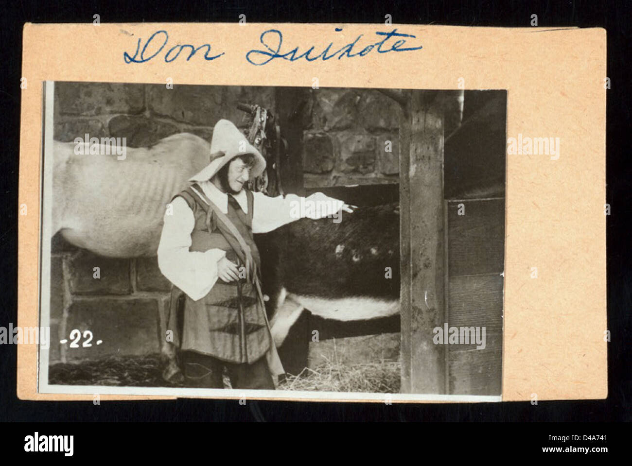 Don Quijote (cinema 1915) Stock Photo