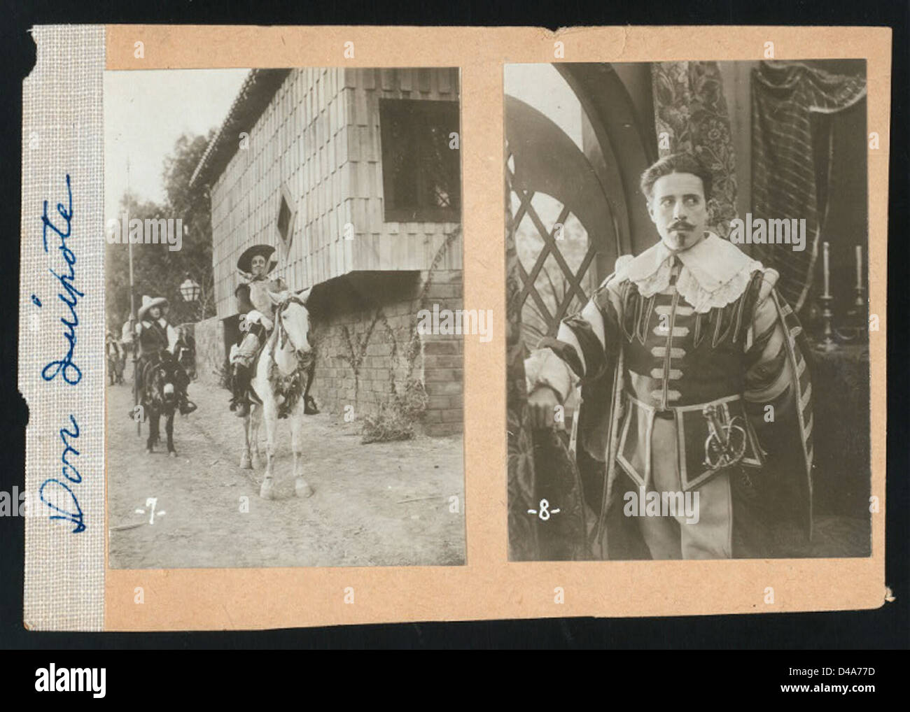Don Quijote (cinema 1915) Stock Photo