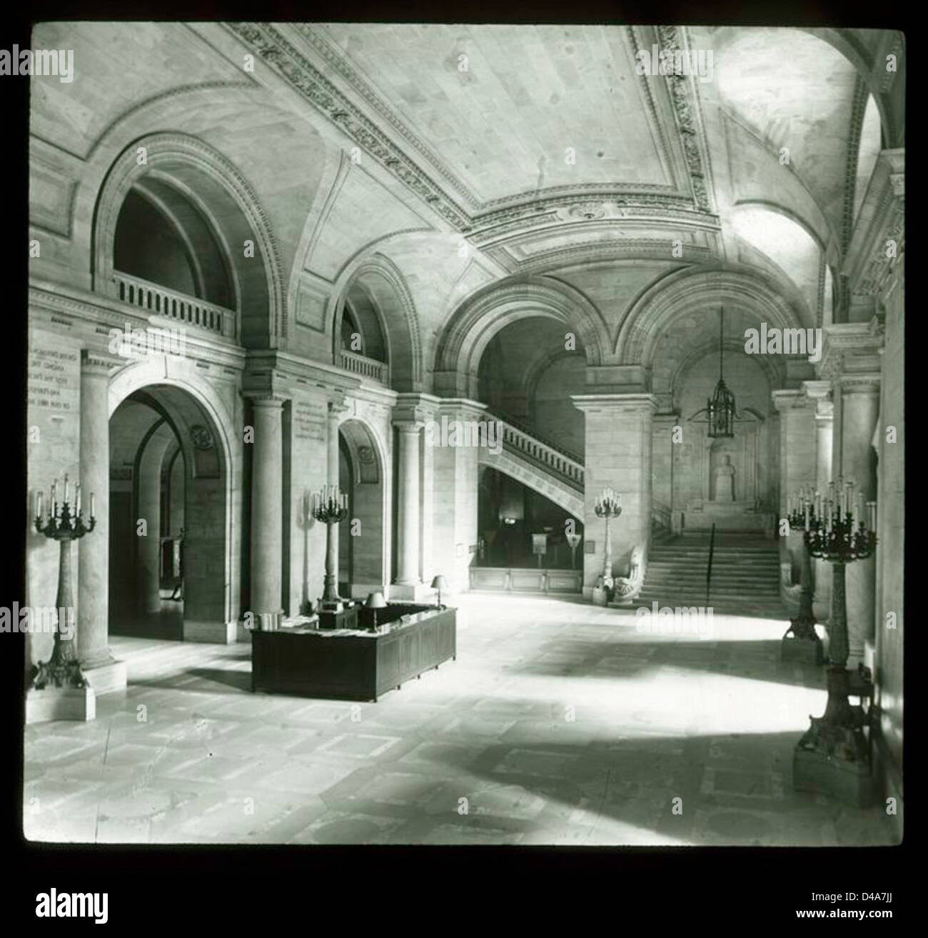 Main Lobby Inquiry Desk Stock Photo Alamy