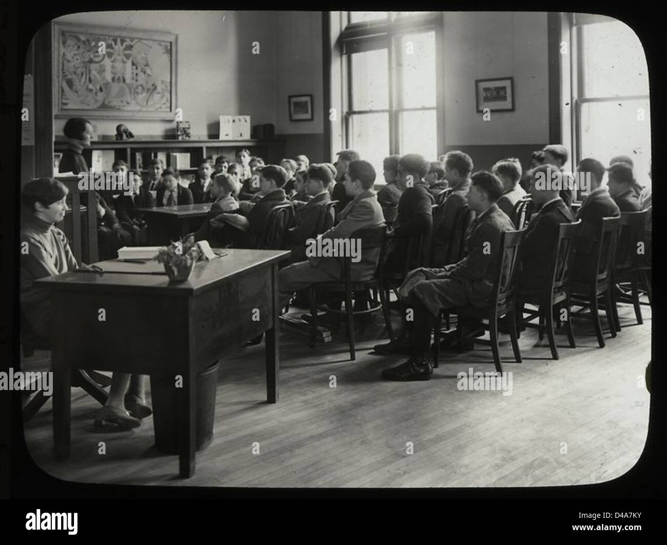 Work with schools, Webster Branch : May 1926, school referen Stock Photo -  Alamy