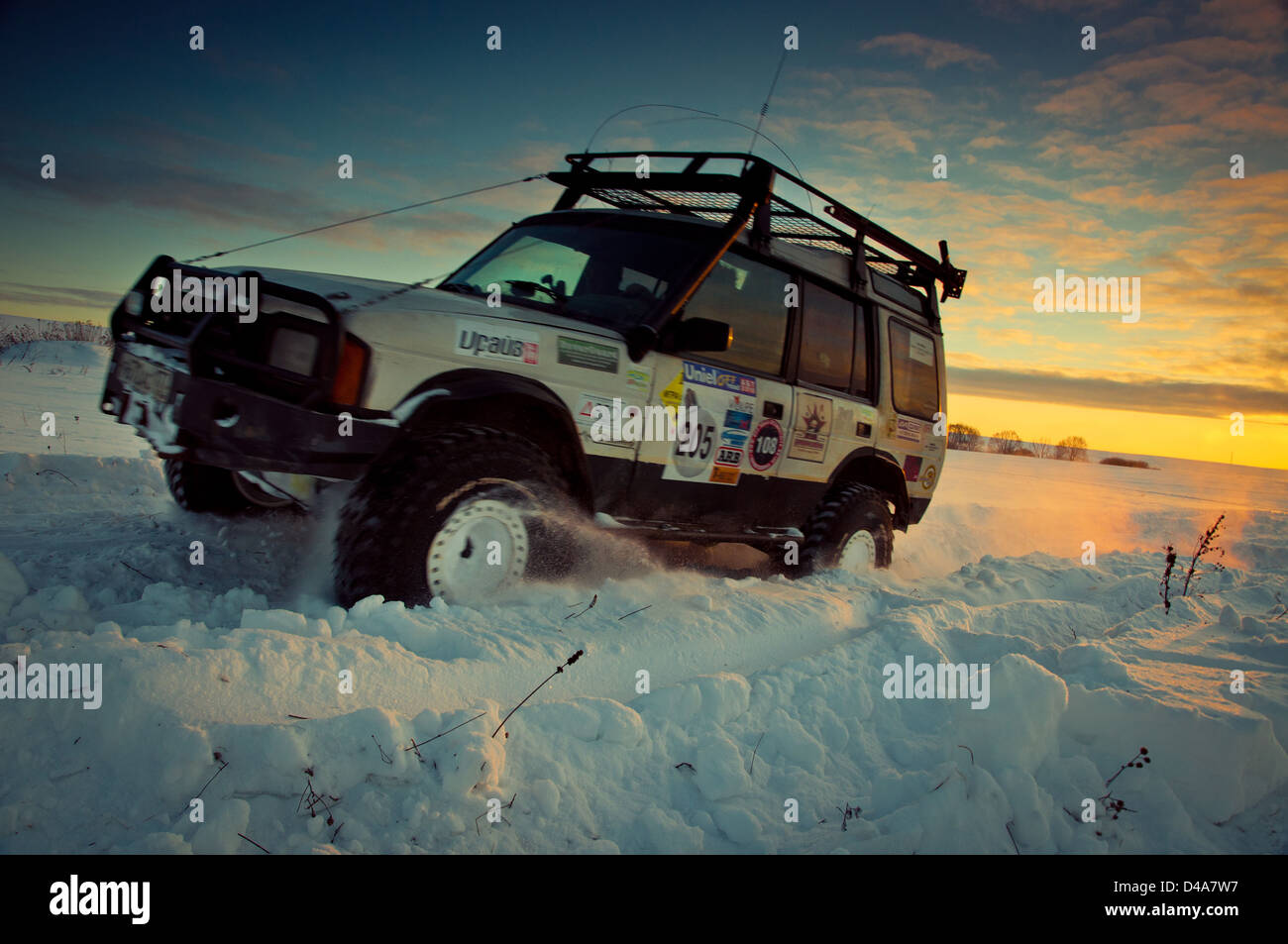 Land Rover Discovery I Stock Photo