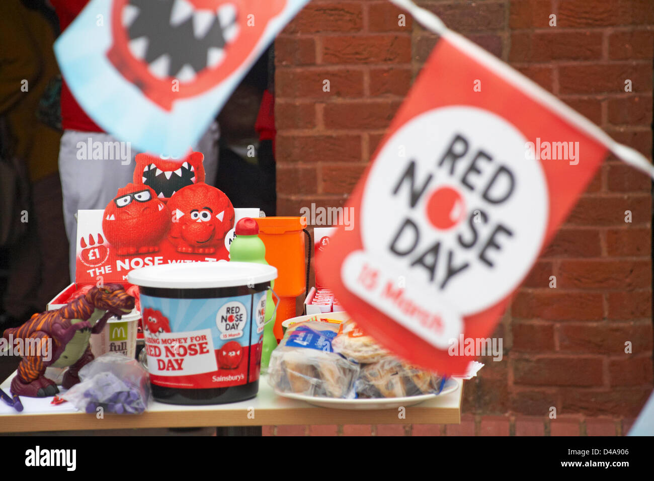 Red nose day logo High Resolution Stock 