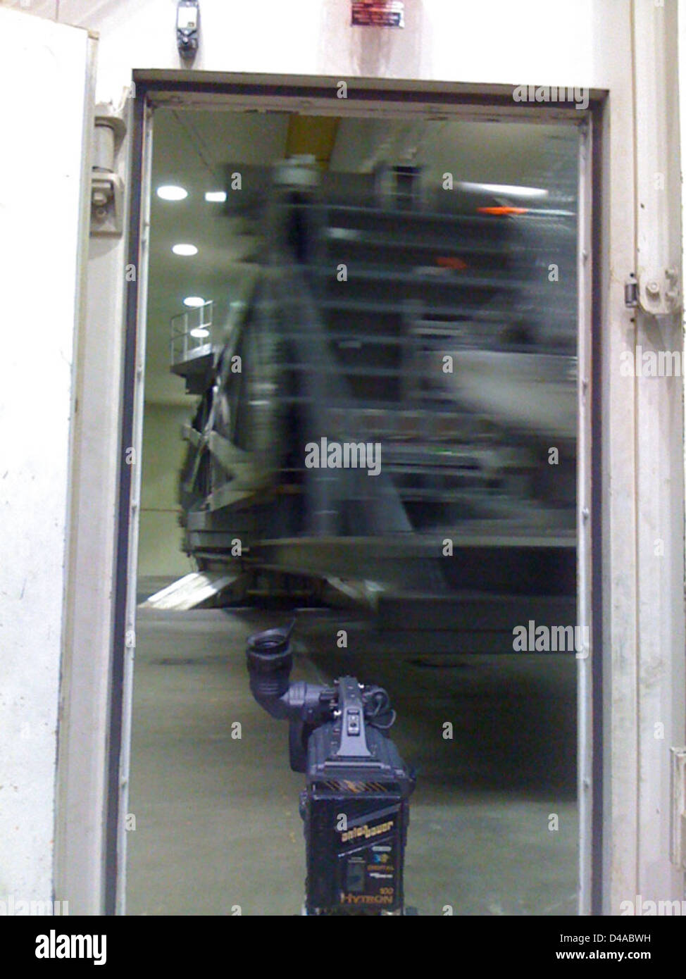 The Integrated Science Instrument Module (ISIM) structure undergoes ...