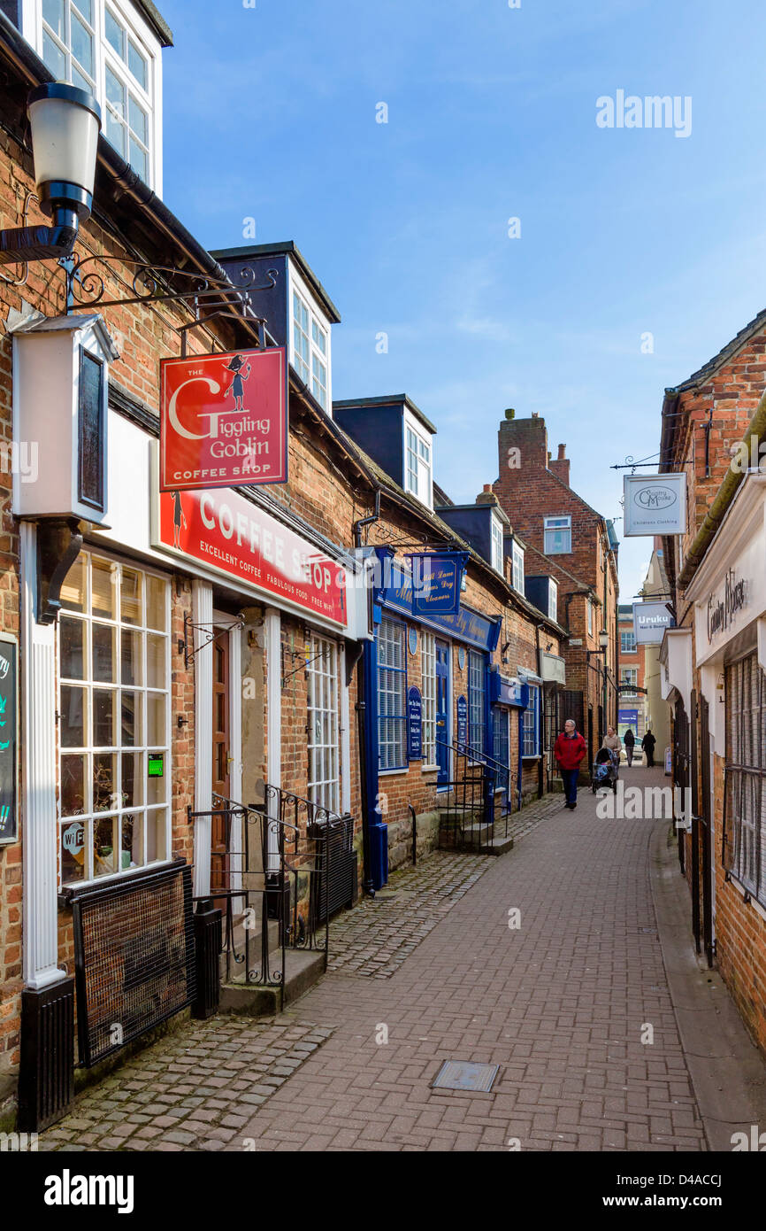 Mill Lane Mews, Ashby-de-la-Zouch, Leicestershire, East Midlands, UK Stock Photo