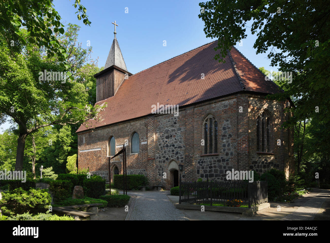 Berlin, Germany, the St. Anne's parish church Dahlem Stock Photo