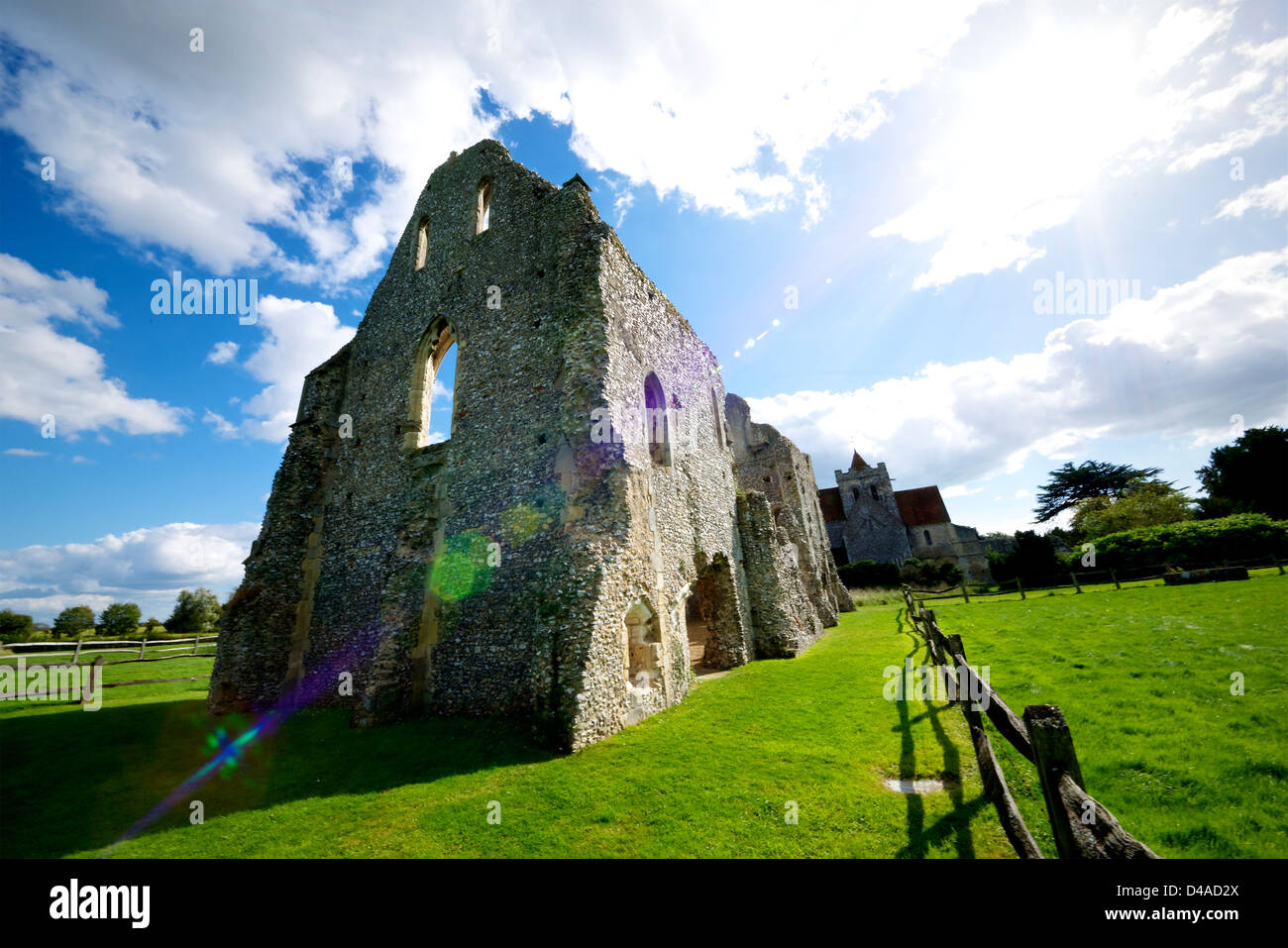 Boxgrove Priory West Sussex UK English Heritage Stock Photo Alamy