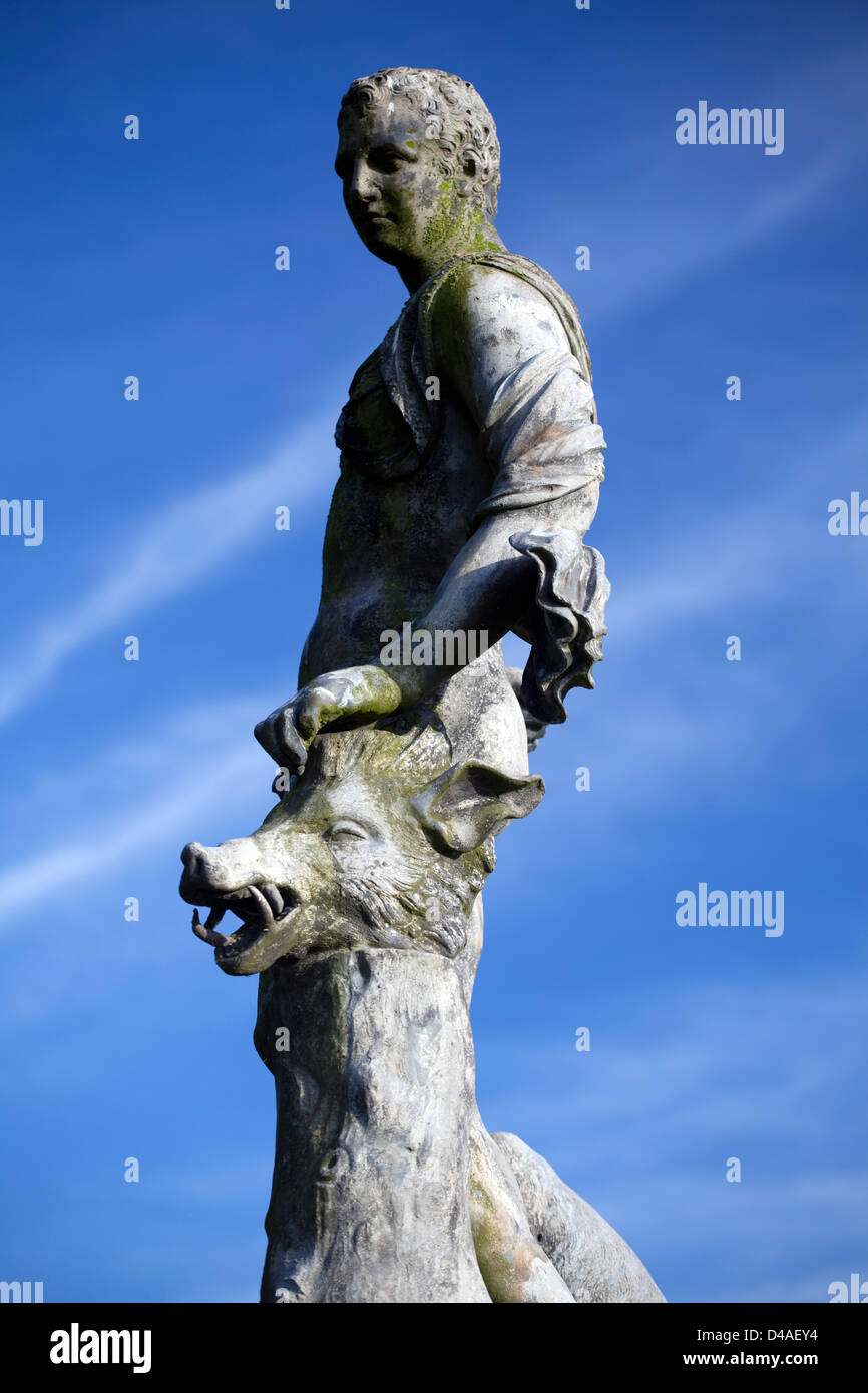 Statue of Meleager,Castle Howard,North Yorkshire Stock Photo Alamy