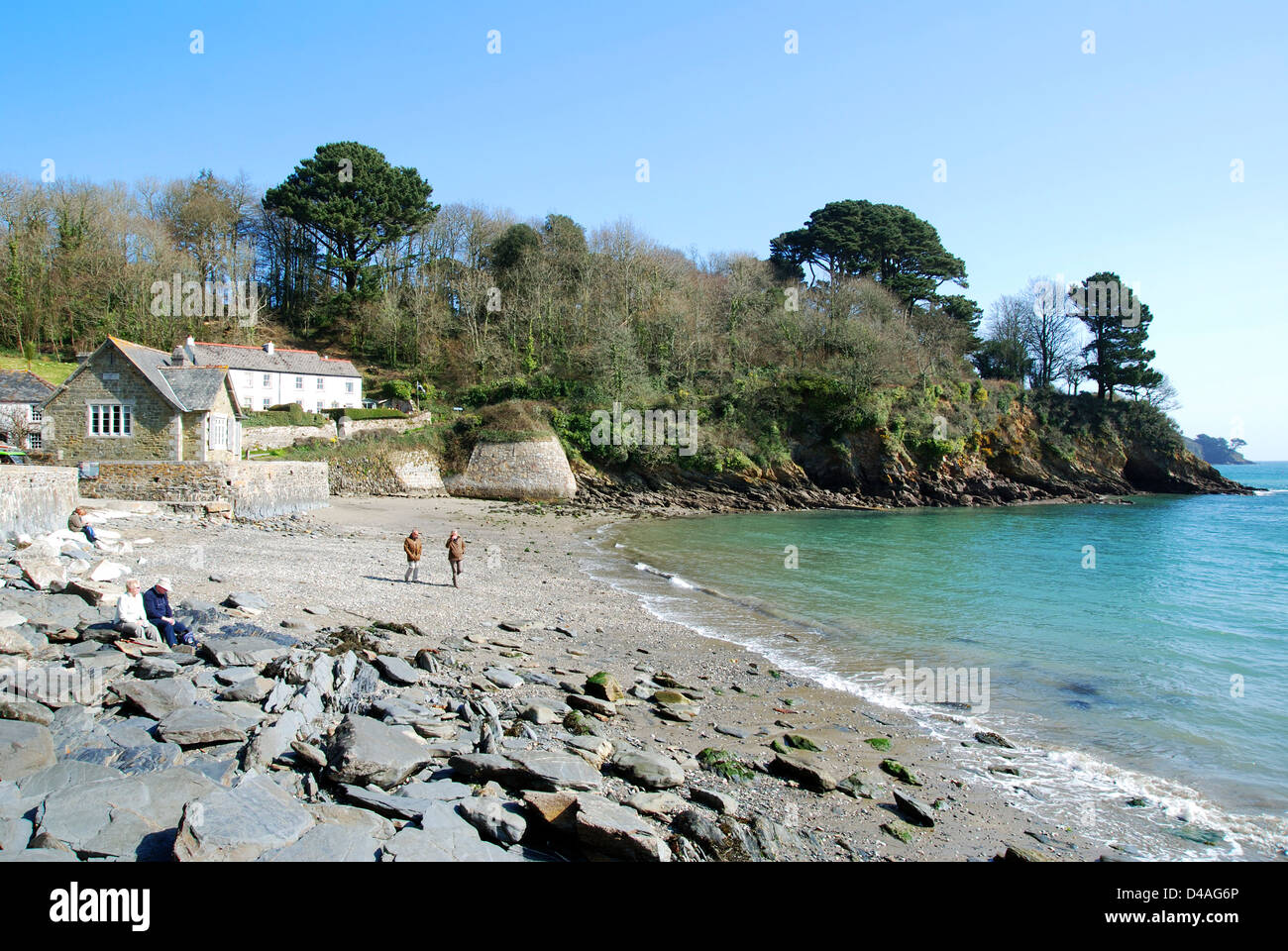 Durgan Beach High Resolution Stock Photography And Images Alamy