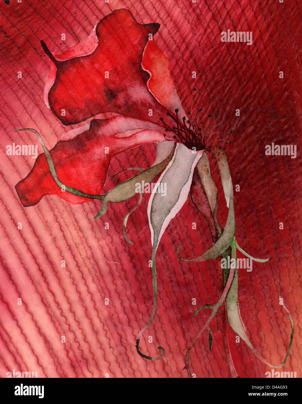 Decorative grunge background with flower Stock Photo - Alamy
