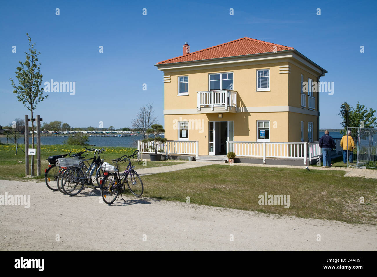 Kappeln, Germany, the show house type Gunneby Stock Photo