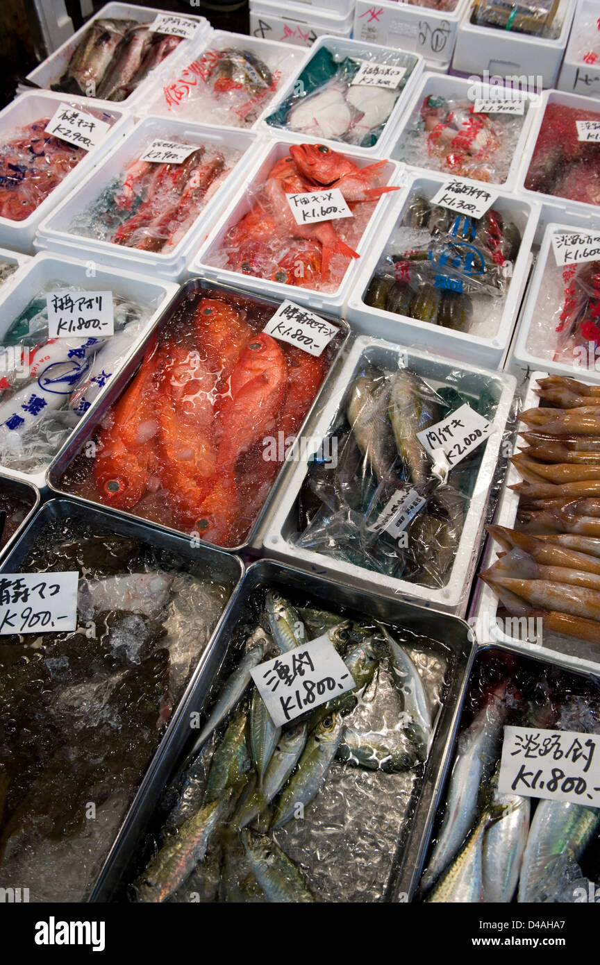 Fresh Golden Eye Snapper At Tsukiji Fish Market Stock Photo - Download  Image Now - iStock