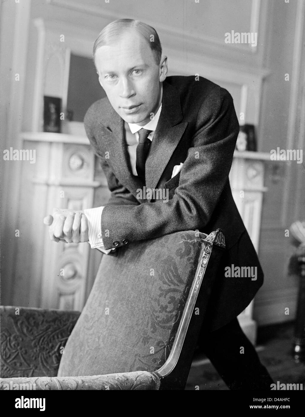 Prokofiev, Sergei Sergeyevich Prokofiev, Russian composer Stock Photo