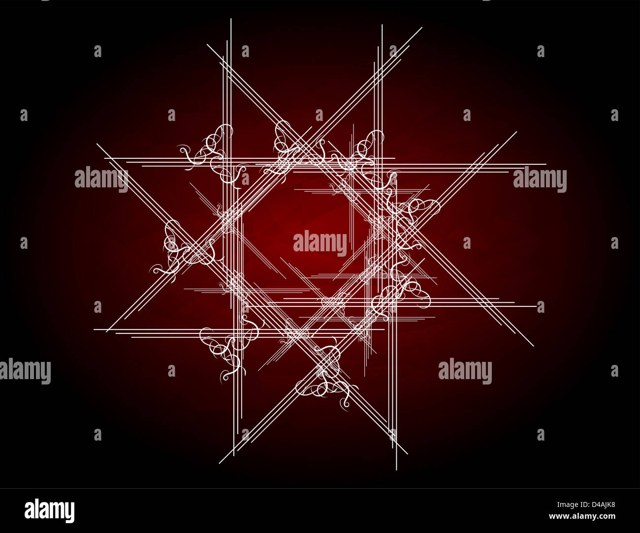 Vintage gold frame on black floral background Stock Photo - Alamy