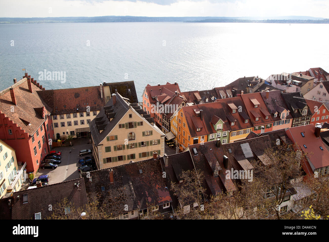 Meersburg, Germany, view of Lake Constance Stock Photo