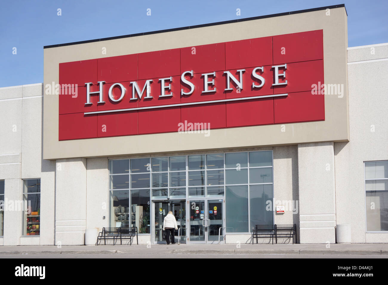 HomeSense store, Home Decor Stock Photo