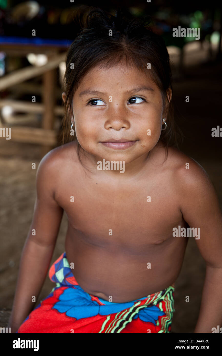 embera little girl