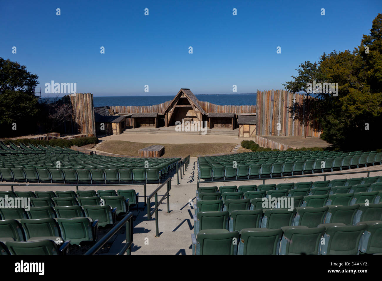 Waterside Theater at Fort Raleigh National Historic Site on Roanoke