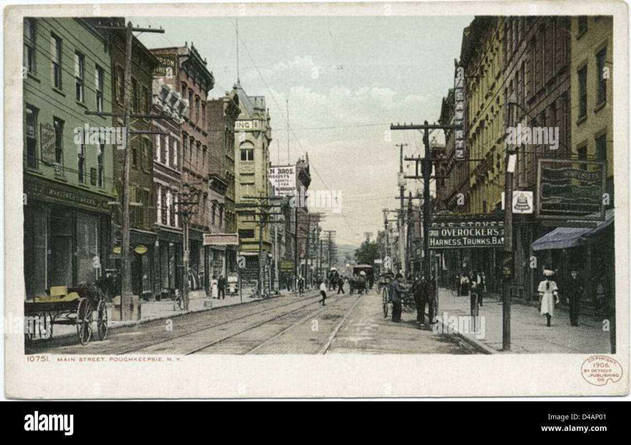 Main Street, Poughkeepsie, N.Y Stock Photo Alamy
