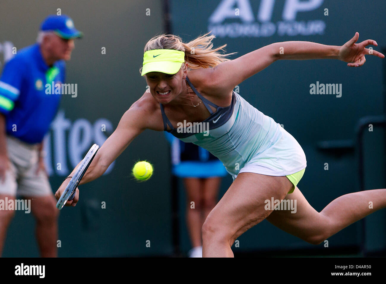 Indian Wells, California. 10th March 2013. Maria Sharapova of Russia ...